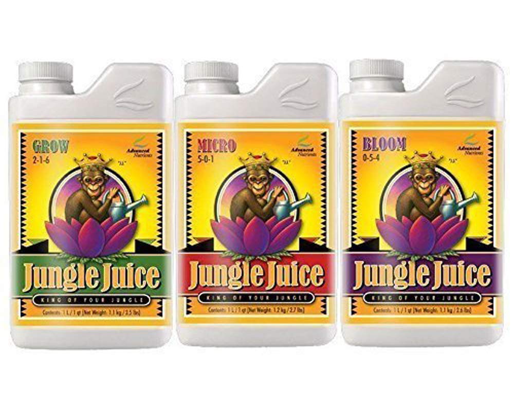 Advanced Nutrients Jungle Juice Micro, Grow, and Bloom - 10 Liters