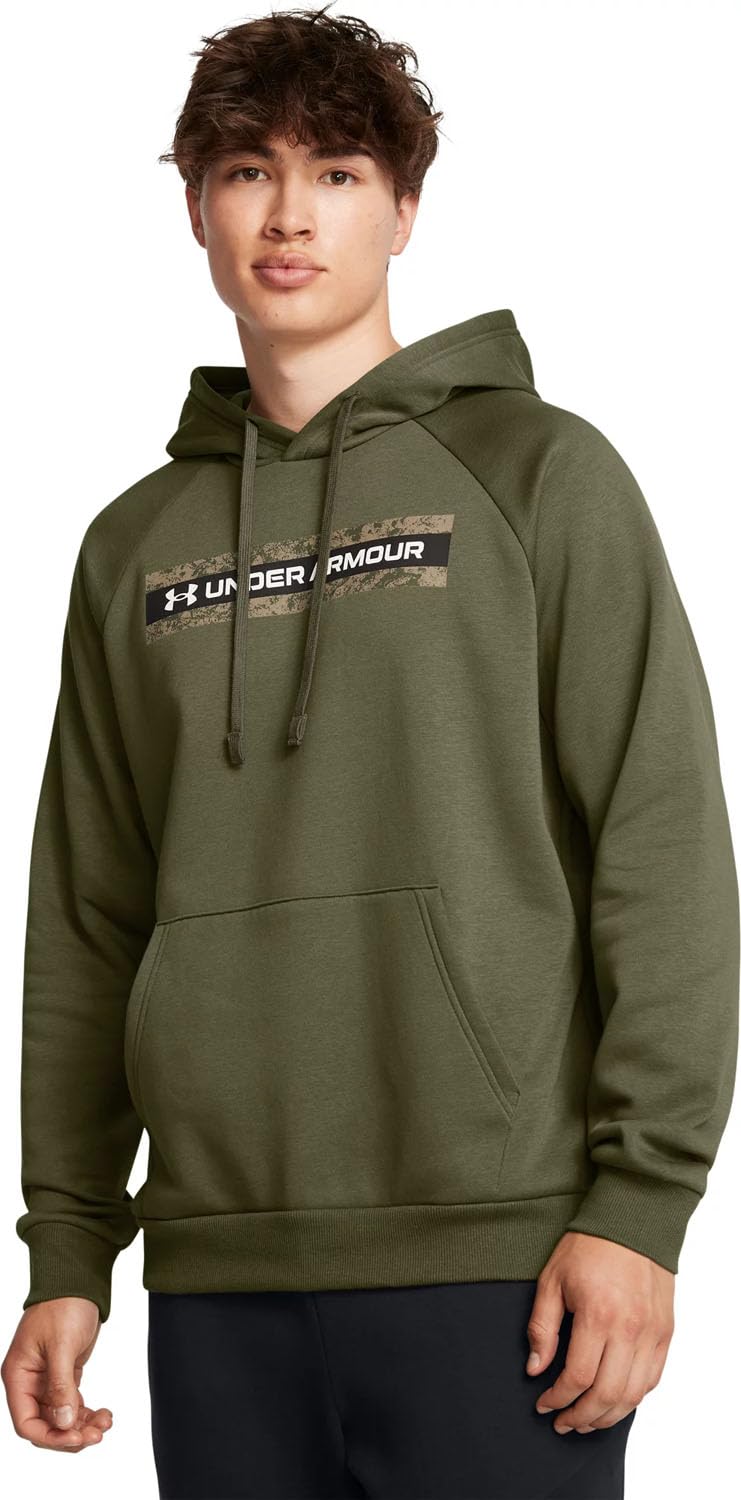 Under Armour unisex-adult Ua Rival Camo Cheststripe Hd