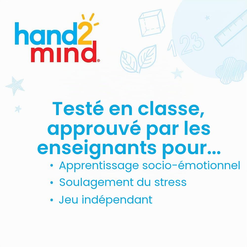 Learning Resources Kit de jouets sensoriels à manipuler pour enfants, objets et jouets pour réduire l’anxiété, bouteille sensorielle, mini bâtons luminescents, mousse Playfoam, chaîne à manipuler