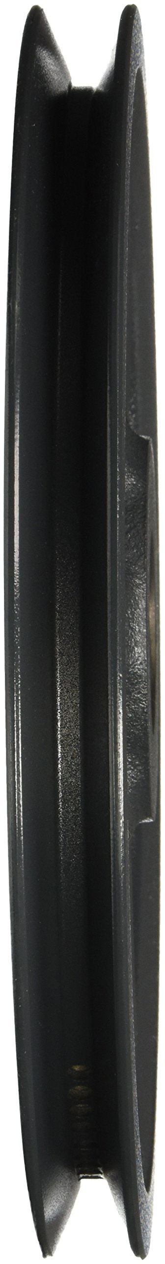 Browning BK105H Bushed Classical Gripbelt Sheave, 4L or A, 5L or B Belt, 1 Groove, Uses H Bushing