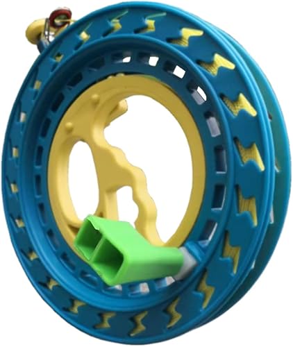 Miniatura 2 de 6.3 pulgadas Profesional al aire libre Kite Line Winder Winding Reel Grip Wheel con cuerda Flying Line Flying (azul)