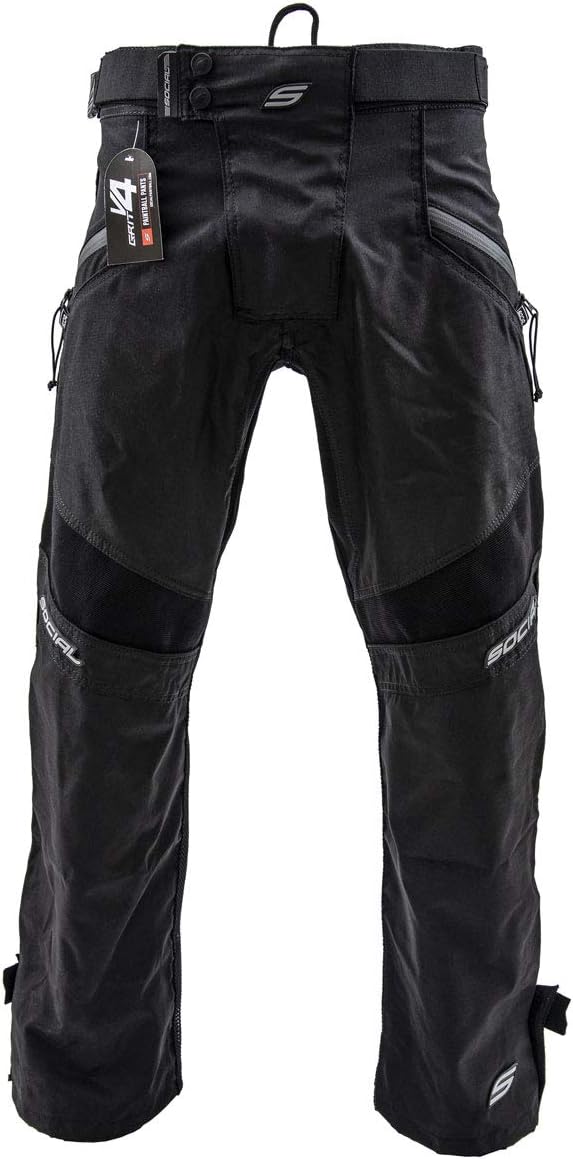 Social Paintball Grit v4 Pants, Black Onyx