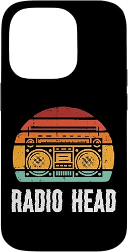 Miniatura 17 de Music Radio Head Boombox Retro Stereo Cassette Men Women Kid Case for iPhone Air