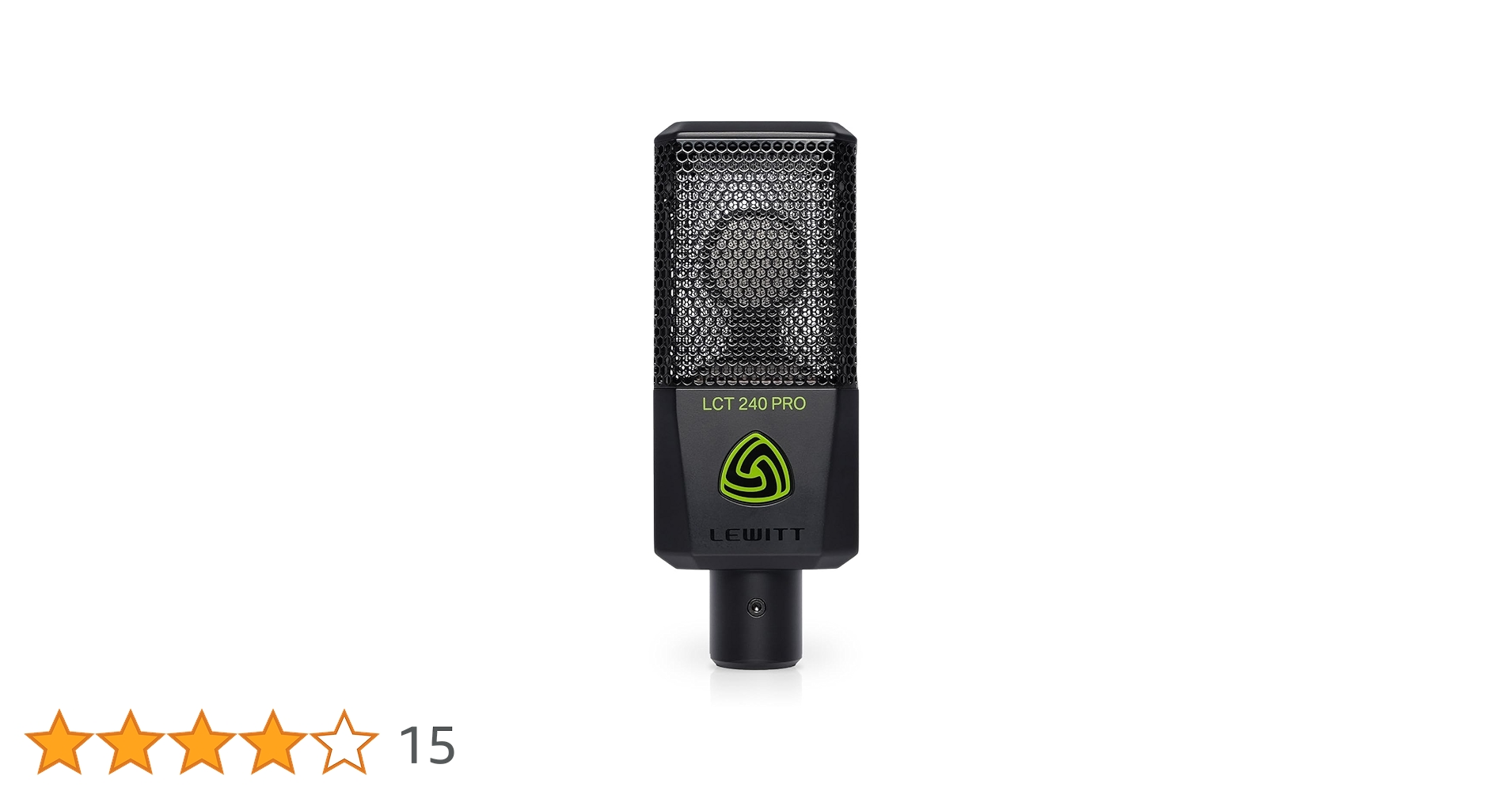 Amazon.co.jp: LEWITT LCT 240 PRO BLACK コンデンサーマイク