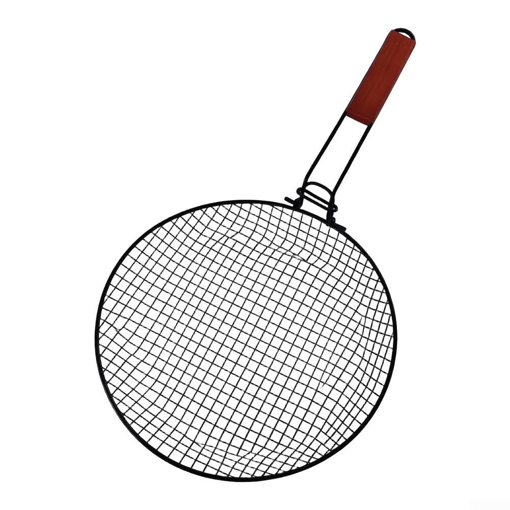 Cesta Plegable Barbacoa 55x31cm para acero Inoxidable Cesta Plegable(2PC)