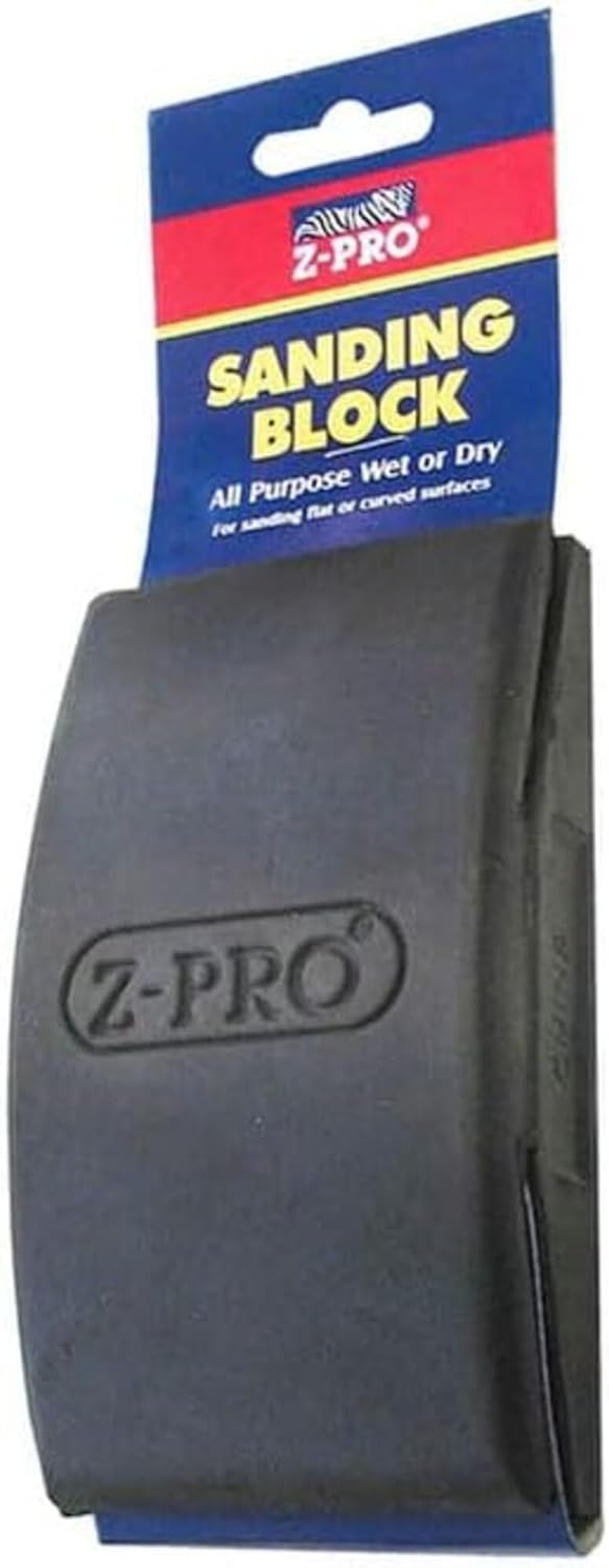 6-Pack of 2-3/4" x 5-1/4" Premier SB301 Z-Pro Sanding Block, Rubber