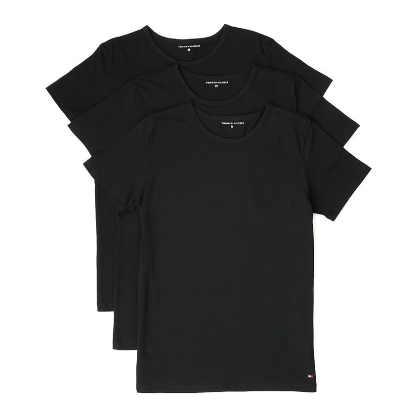 Immagine del prodotto Tommy Hilfiger T-shirt Maniche Corte Uomo Scollo Rotondo, Nero (Black)