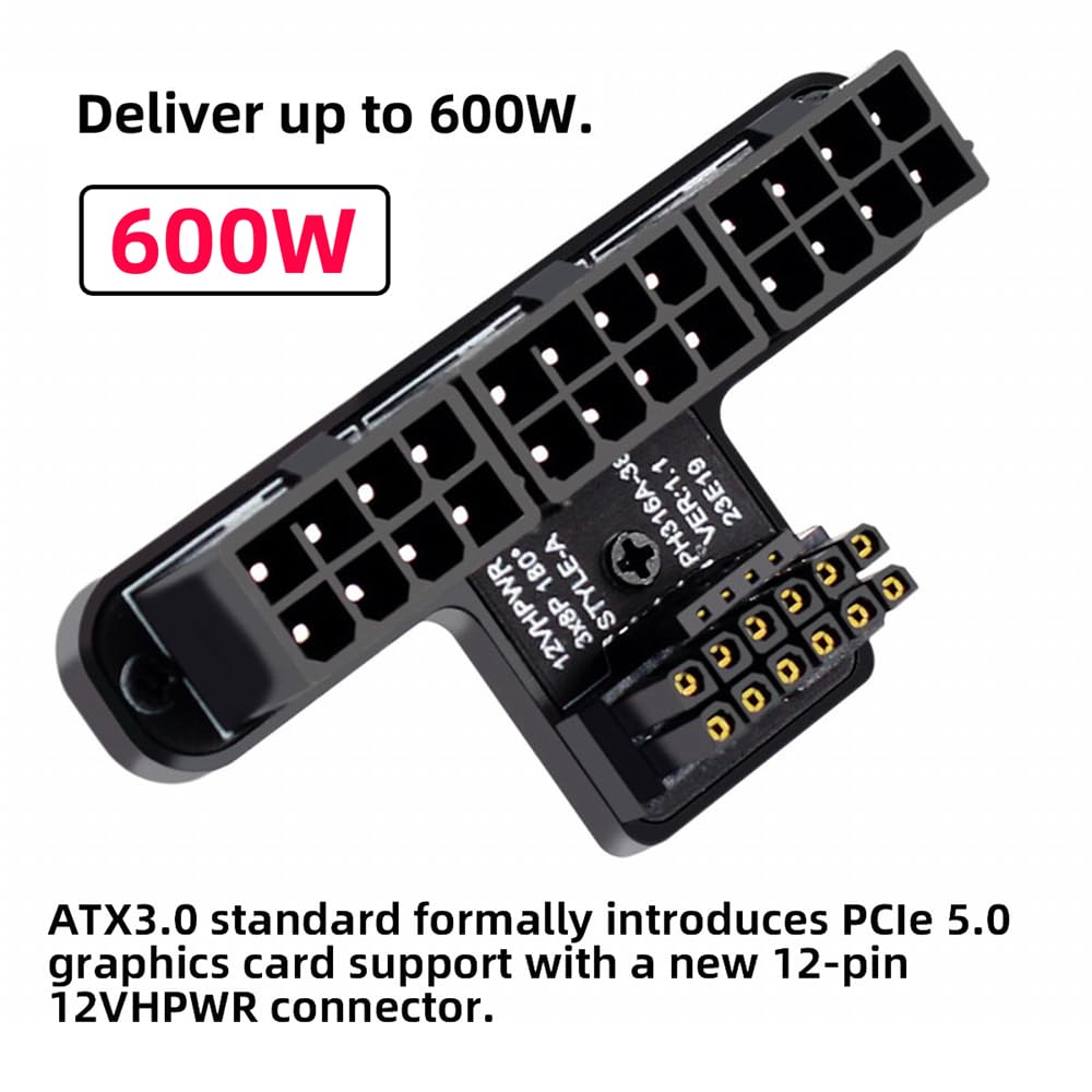 NFHK 12VHPWR ATX3.0 PCI-E 5.0 パワーモジュラーかb Amazon.com: NFHK 12VHPWR ATX3.0 PCI-E 5.0 Power Modular Cable to