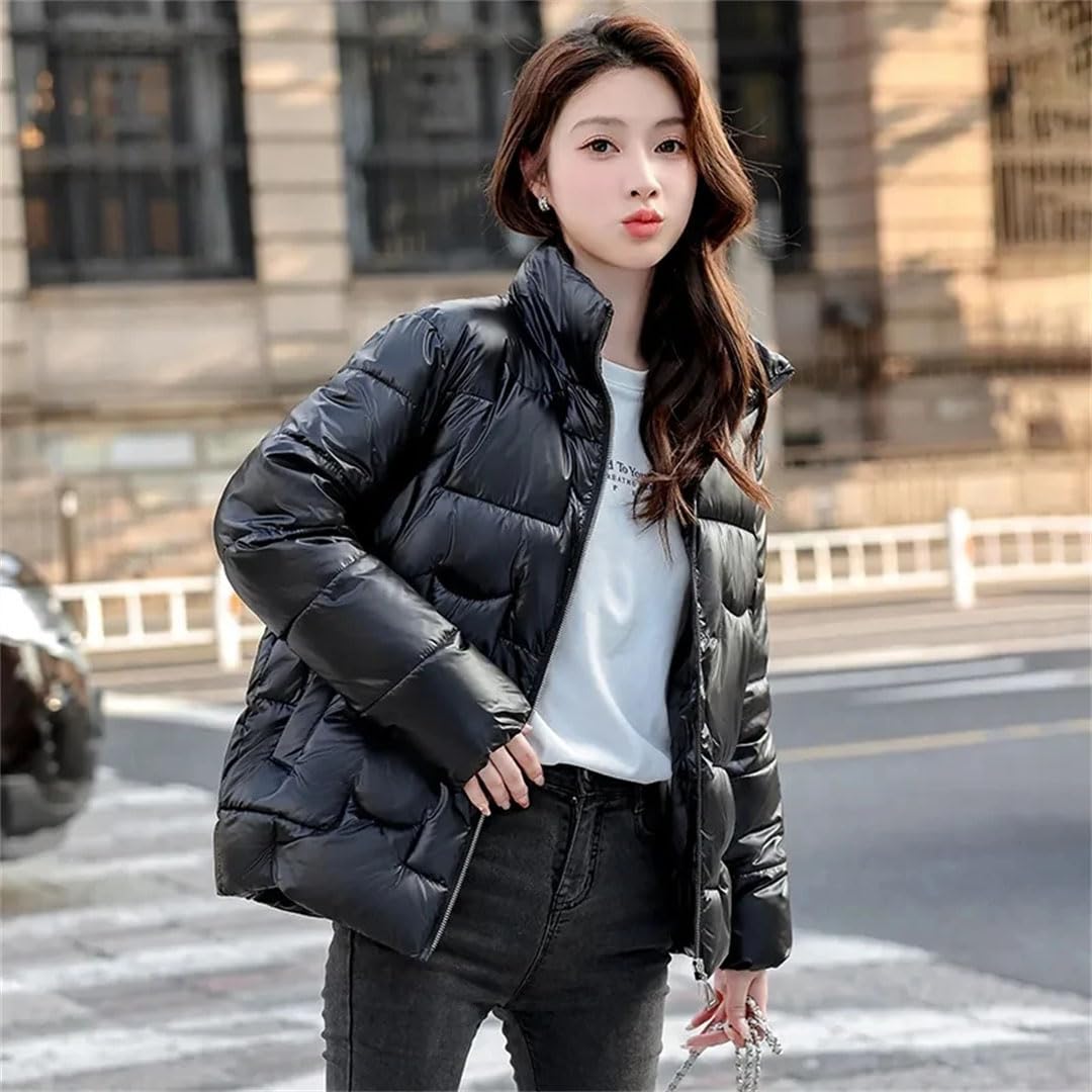 Cappotto invernale da donna in parka coreano Slim Loose Jacket Studente Breve Giù Cappotto di Cotone