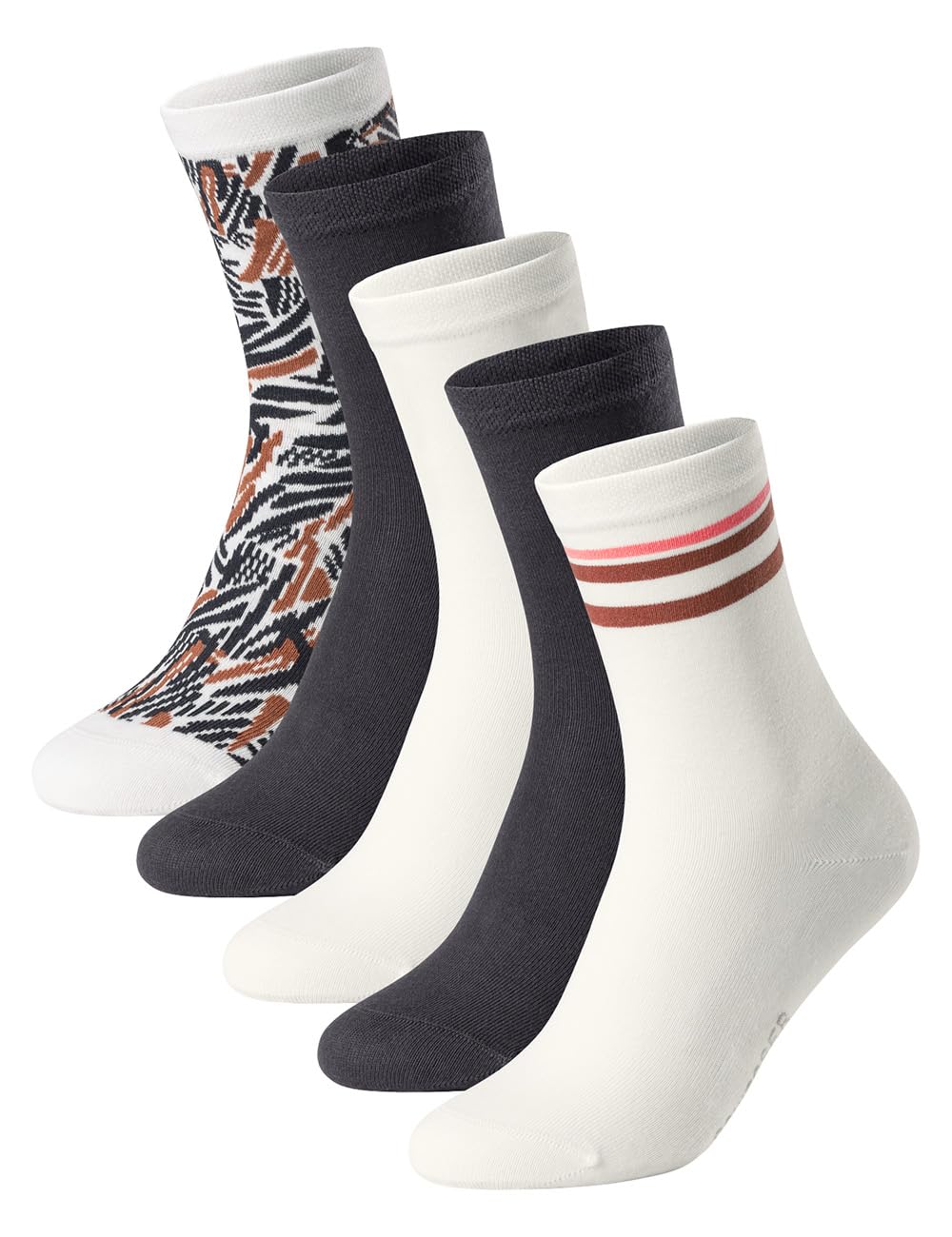 Schiesser Skarpety damskie, 5 sztuk, 39-42, Posortowane 1_182768, 39-42 EU
