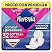 Nuvenia - Assorbente Sottile Normal con Ali - Superficie Morbida e Controllo Odori - Confezione da 32 Assorbenti immagine