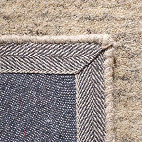 Tapete SAFAVIEH Himalaya 4' x 6' color marfil en lana miniatura 6