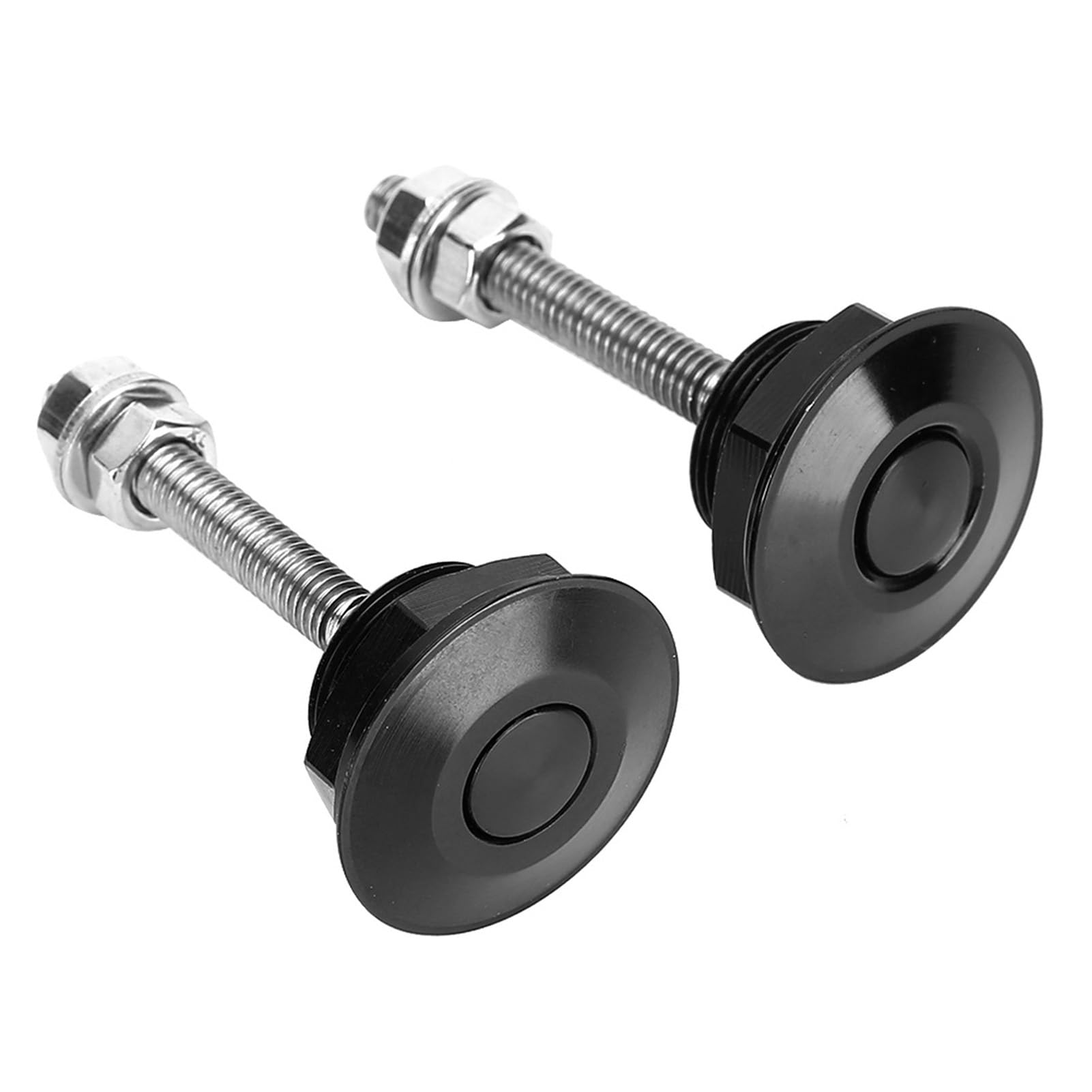 4-Pack Push Button Quick Release Hood Pins – Universal Bonnet Lock Clips & Bumper Latches