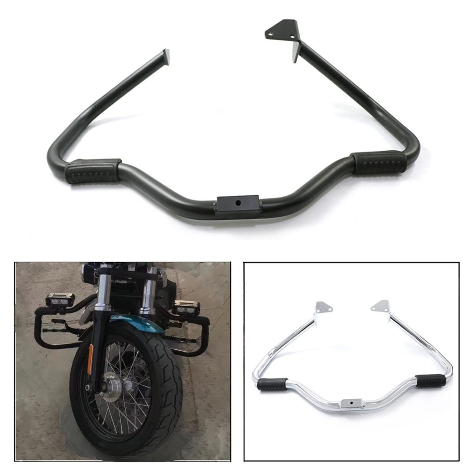 Rider Super Glide Motorcycle Engine Guard Crash Bars Protezione