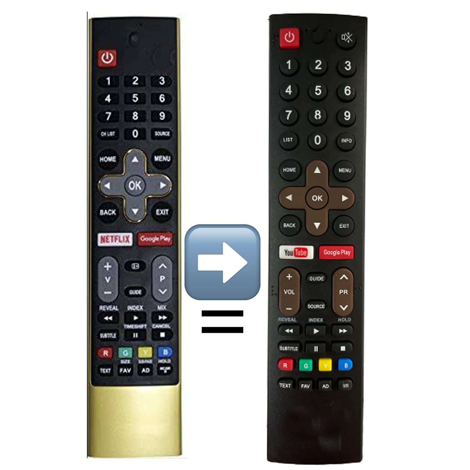ANM Remote Compatible with METZ Smart LED/UHD 4K TV Remote Control (Without Voice Function) (B0BLVS1MKQ) Amazon Price History, Amazon Price Tracker