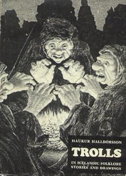 Hardcover Trolls in Icelandic Folklore: Stories and Drawings Book