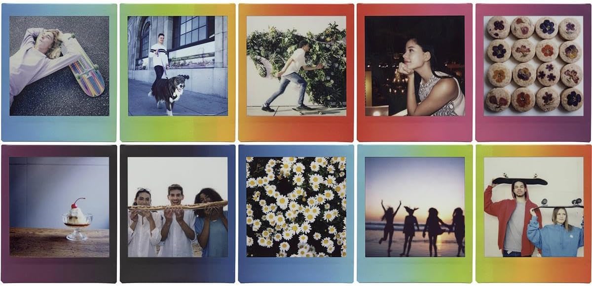 Fujifilm Instax Mini Film (Rainbow / 10 Sheets) thumbnail 3