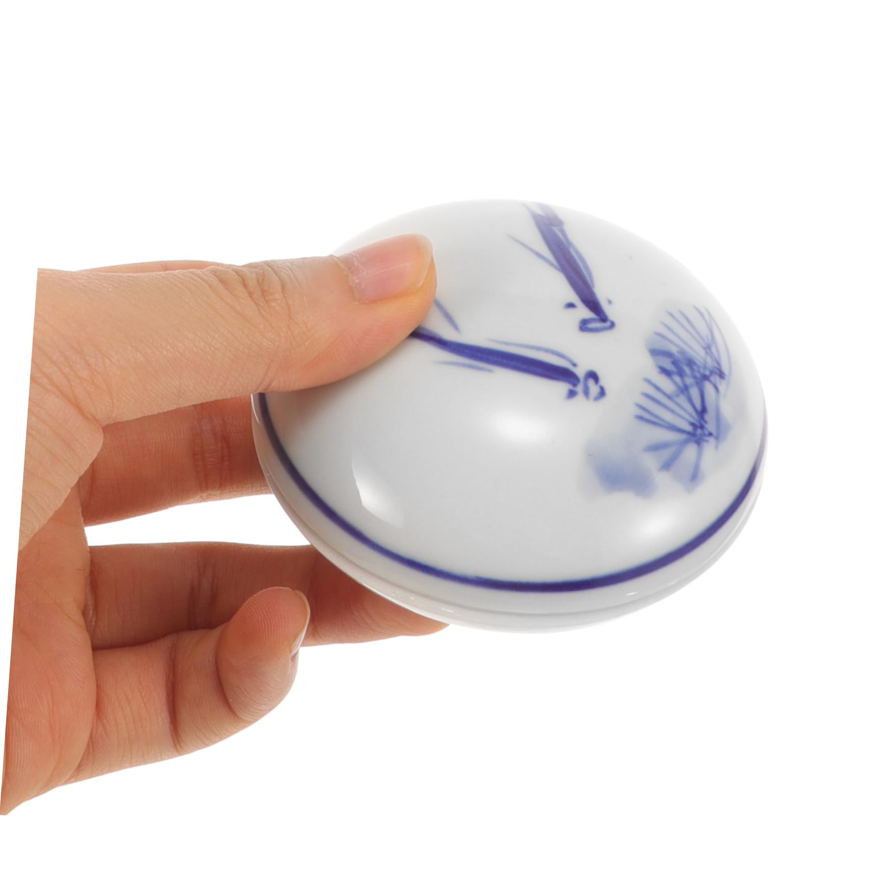 4 Stück Stempelkissen für chinesische Malerei Buchstabenstempel für Ton Bastel-Stempelkissen Tinte Ink pad handarbeiten Stempelkissen zum Malen tragbares Stempelkissen Keramik