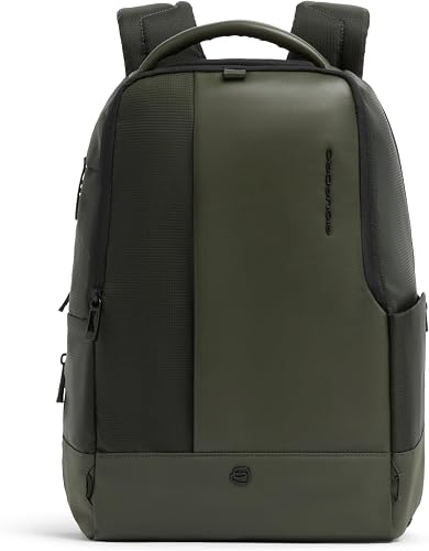 PIQUADRO - Zaino Porta PC 14" con Porte USB e USB Type C …