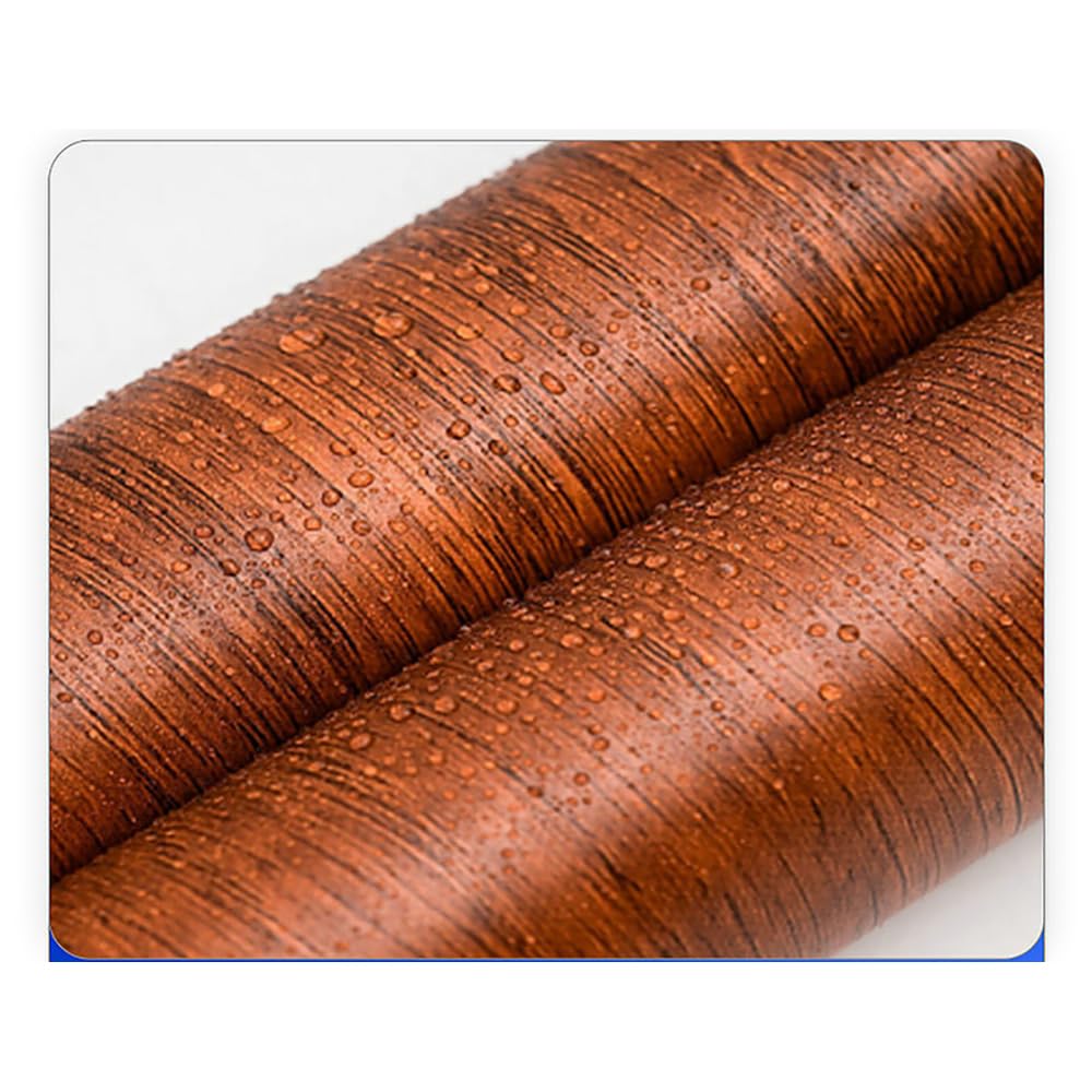 Nastro Adesivo Effetto Legno 8cm X 4,57m - Impermeabile Per Riparare Pavimenti E Mobili - Foto 2