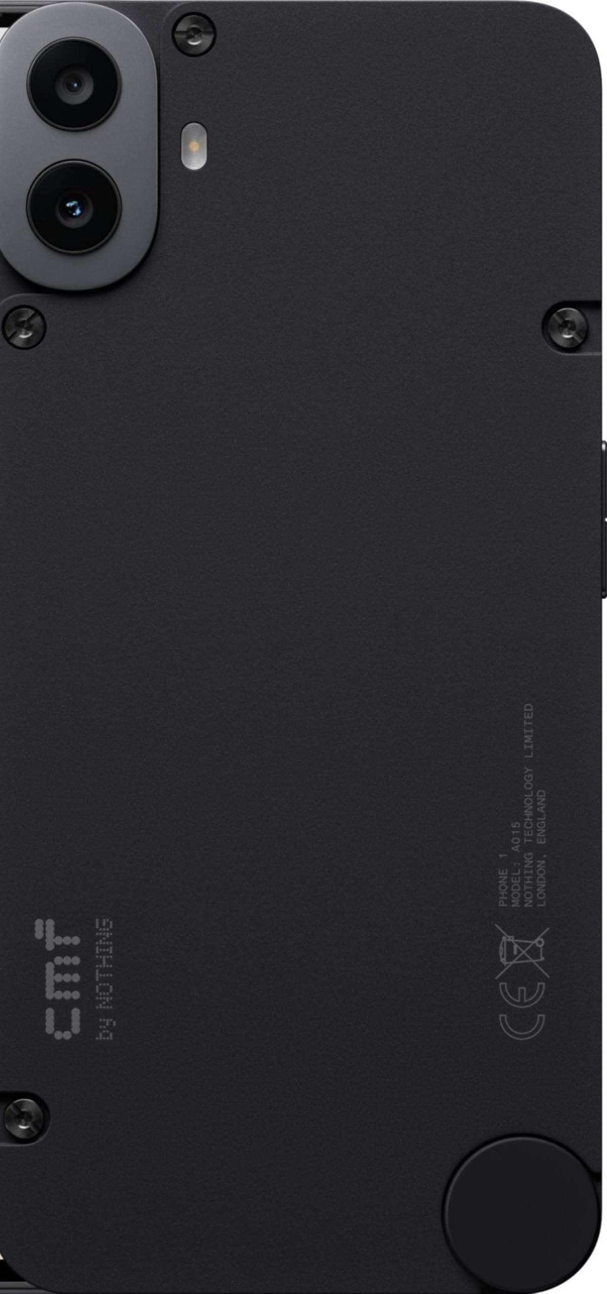 Nothing Phone 1 5G Black 8GB RAM 128GB ROM | 6.55 inch 120Hz OLED ...