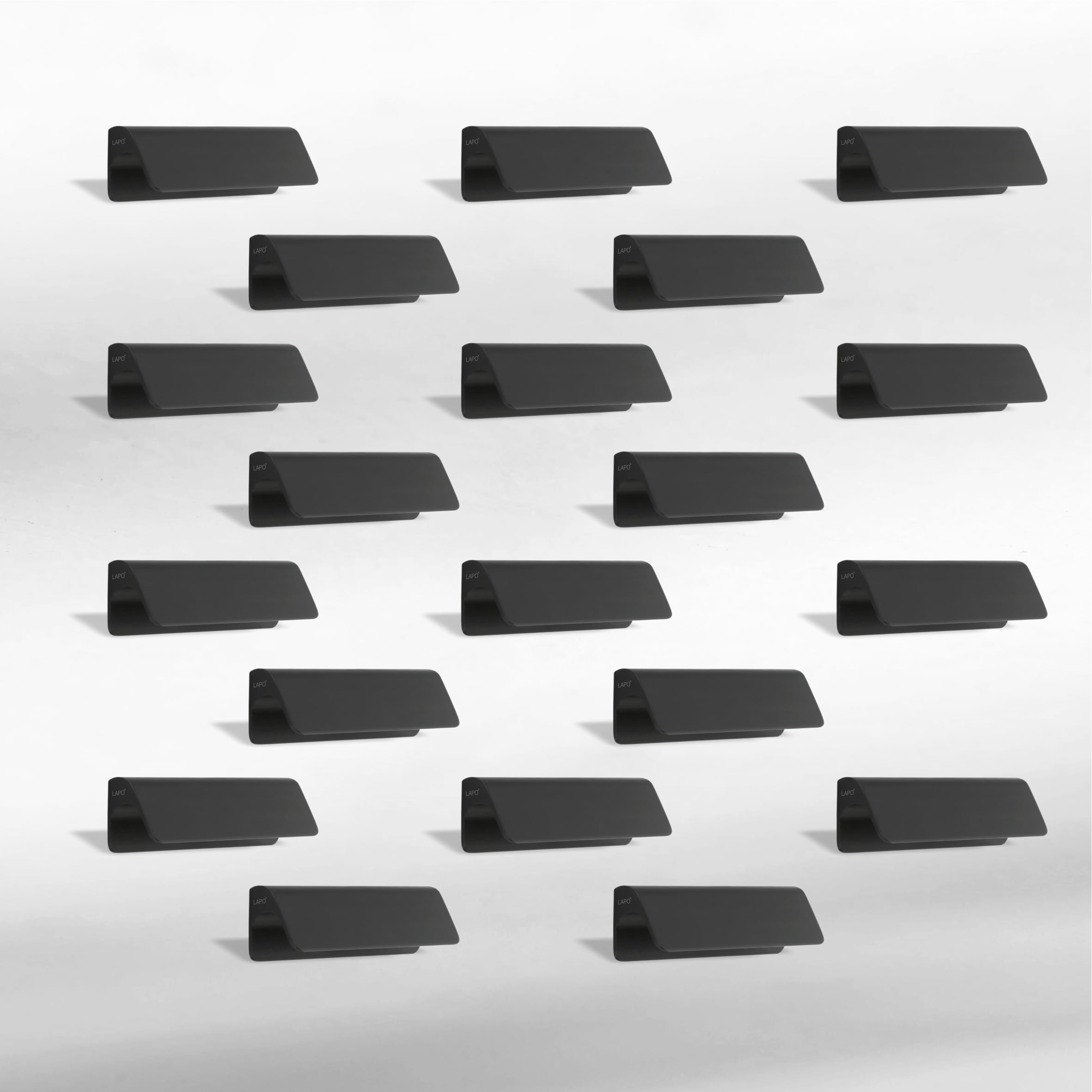 LAPO 20 Pack Heavy Duty Cabinet Knobs, Drawer Pulls, Knobs for Dresser Drawers, Drawer Knobs Handle, Kitchen Knobs (Black Finish) Pack of 20 (B0CR8X5G53) Amazon Price History, Amazon Price Tracker