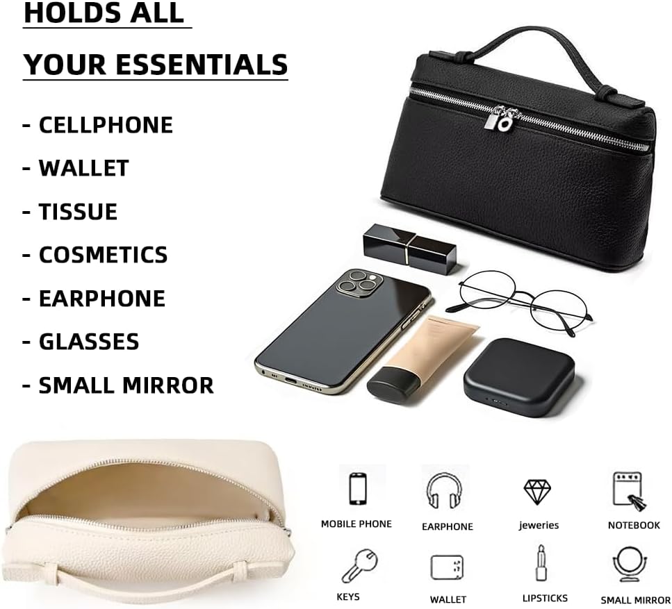 TANMESSO Crossbody Bag for Women –Designer Handbag Small Shoulder Handbag, Quiet Luxury Trendy Ladies Leather Mini Purse Bag - Image 4