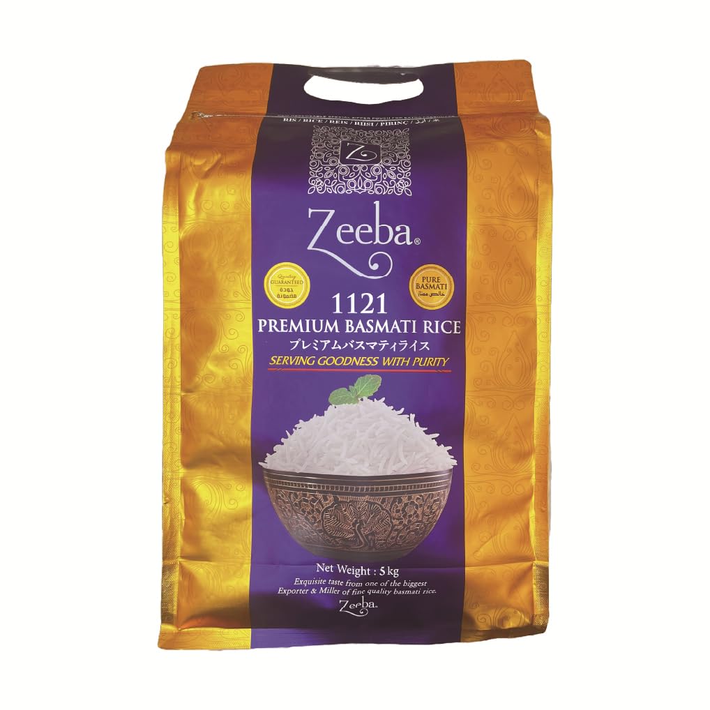 Zeeba 1121 プレミアムバスマティライス 10kg Amazon.co.jp: Zeeba Premium バスマティライス インド産 10kg