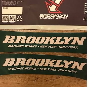 BROOKLYN MACHINE WORKS ステッカーセット Amazon.co.jp: Brooklyn machine works ブルックリンマシン