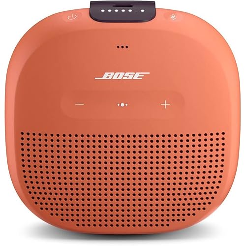 Bose SoundLink Micro: Small Portable Bluetooth Speaker (Waterproof), Bright Orange