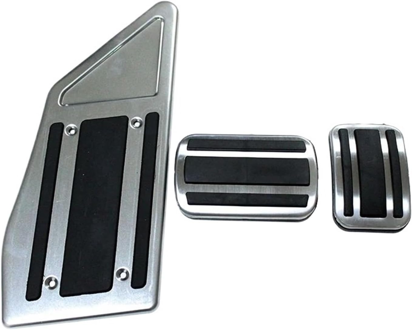 Brake Pedal Car Rest Brake Accelerator Fuel Fit for Gas Fit for Peugeot 3008 5008 GT DS DS 7 LHD Pedal Pad Mats Cover car Foot Pads(at 3PCS)