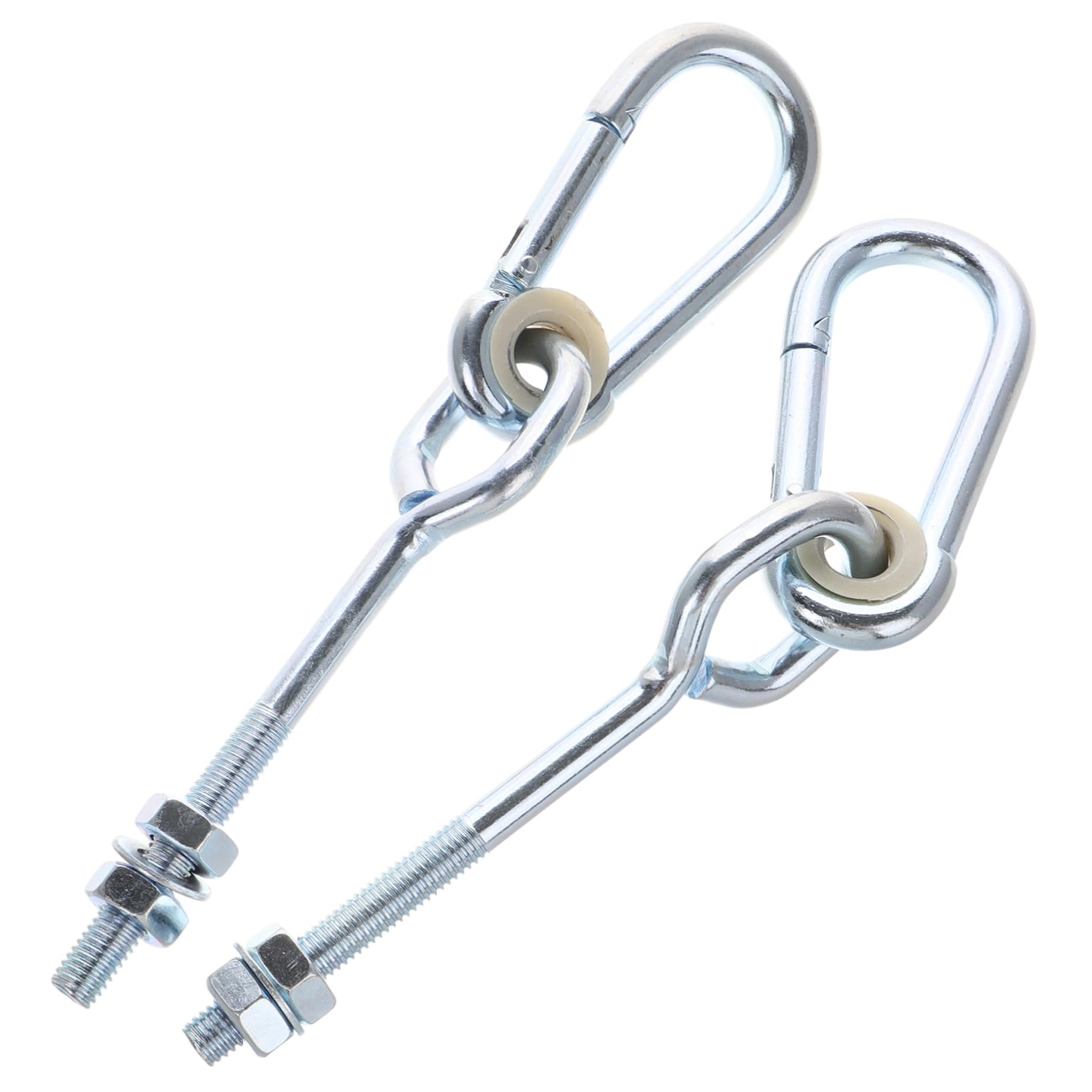Levemolo 2pcs Heavy Duty Swing Hangers Swing Hooks for Ceiling Porch Outdoor Easy Install Metal Hangers for Hammocks Chairs