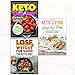 Keto Living Day-By-Day, One Pot Ketogenic and Lose Weight For Good 3 Books Collection Set