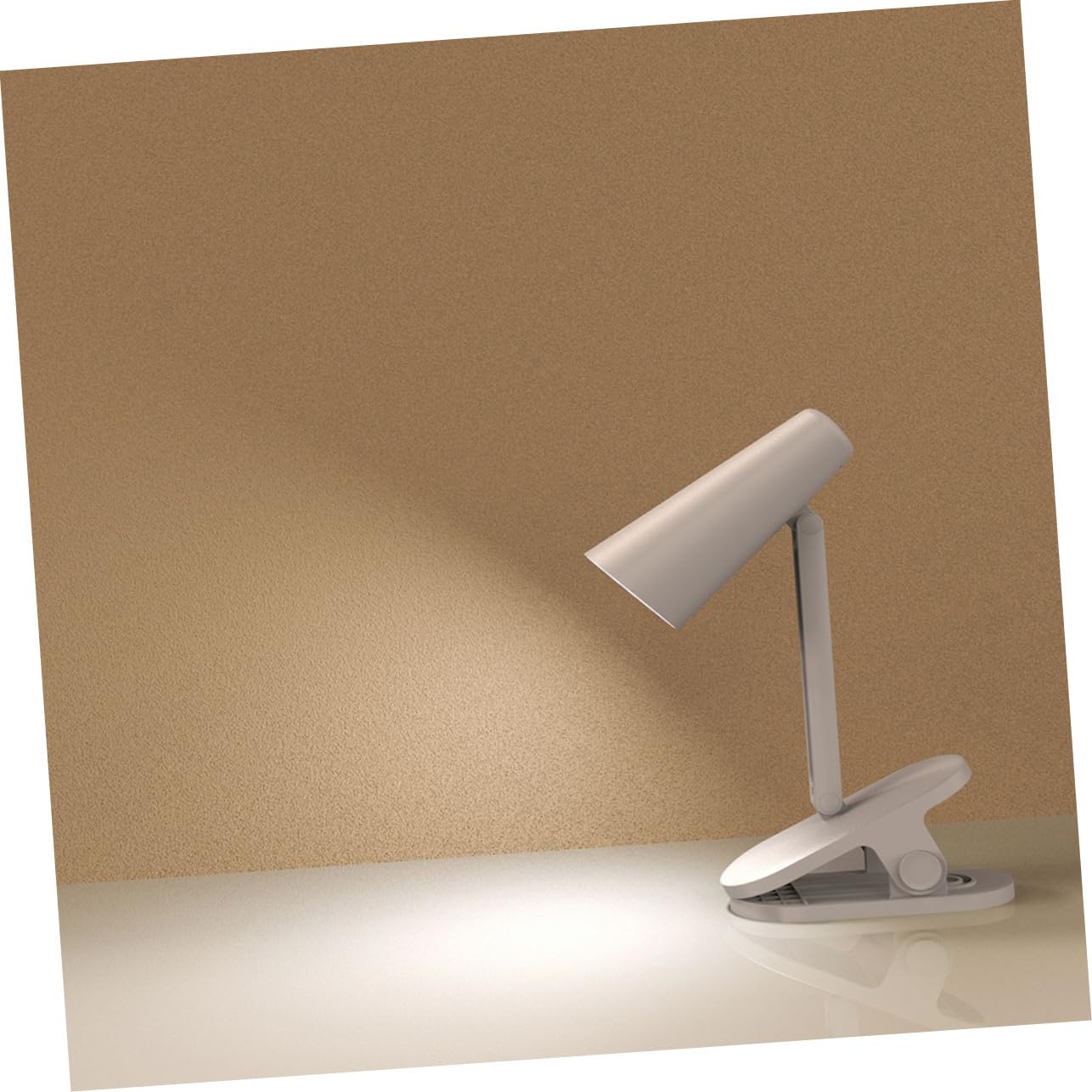 LED Faltbare Schreibtischlampe mit Aufladung Clip On Aunschonende Leselampe Dimmbar & Vielseitig für Schlafzimmer Arbeitszimmer Büro - Perfektes praktisches schenk