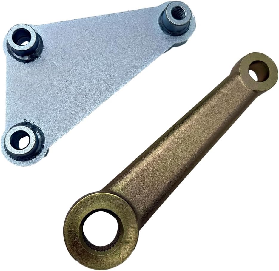 BST BSSP Vega Steering Box + Pitman Arm Black U-Joints & Bracket + 36" DD (3/4"DD) Steering Shaft Kit