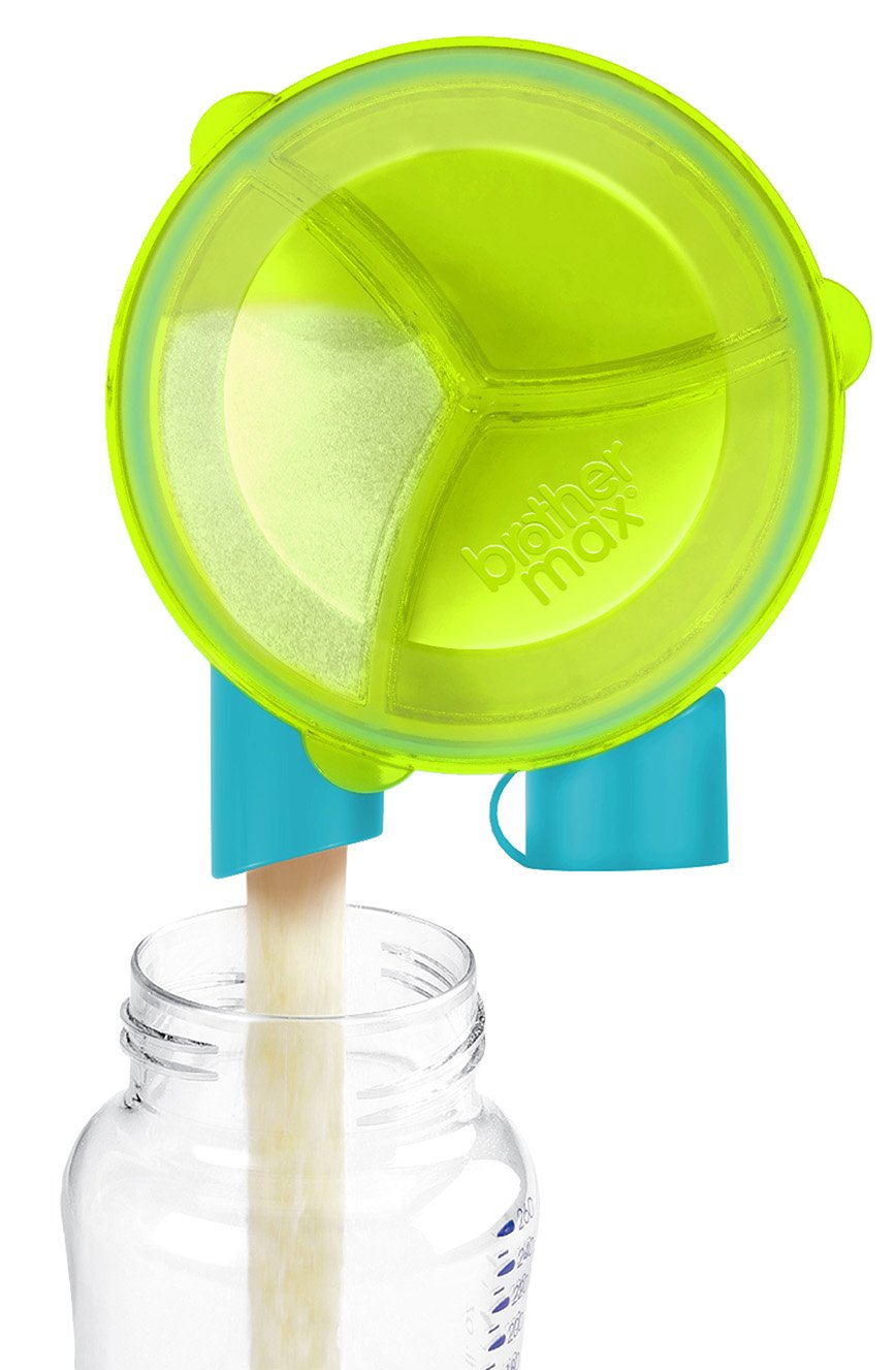 Brother Max Slimline Milk Powder Dispenser (Blue/Green)