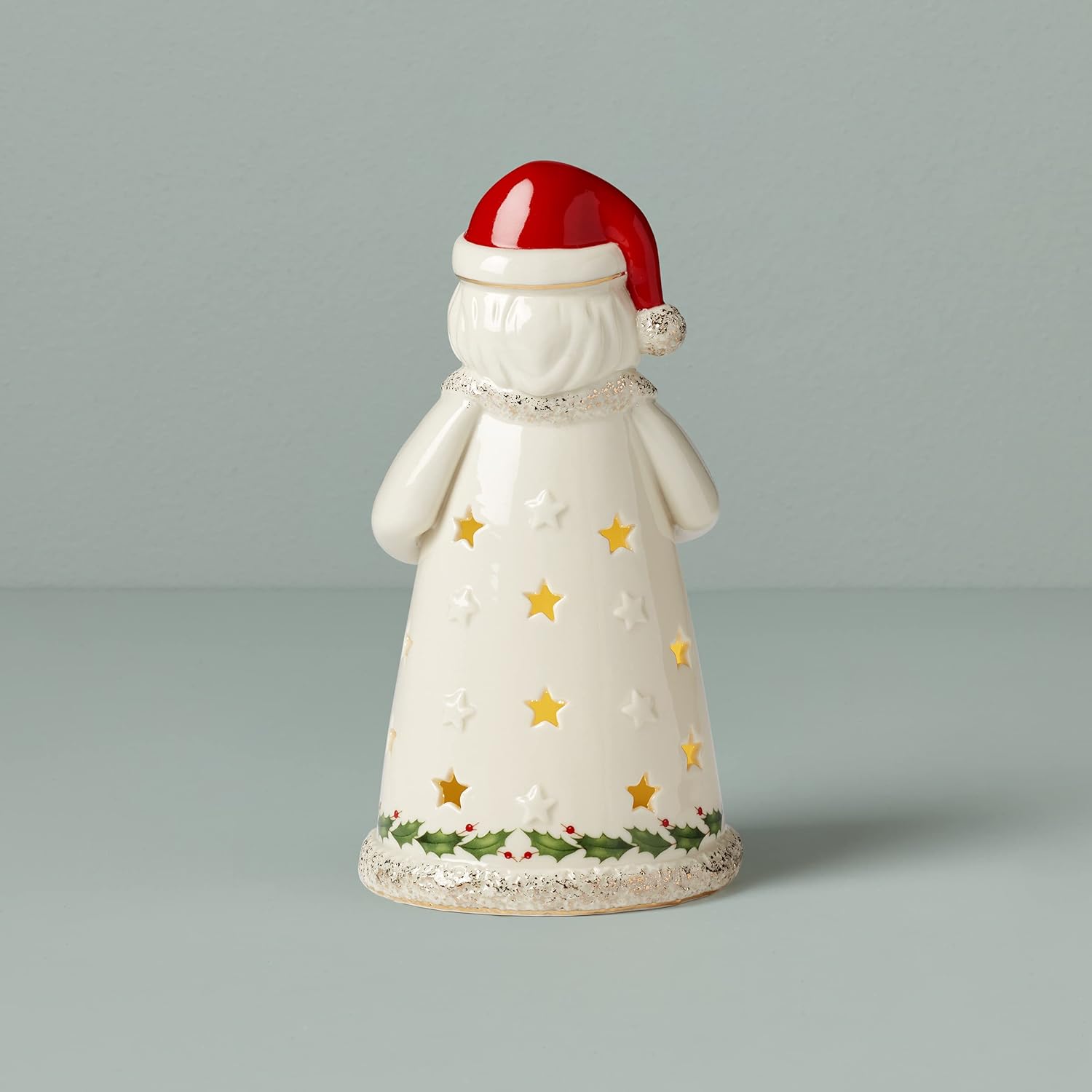 Lenox Holiday Santa Light-Up Figurine, Ivory : Everything Else