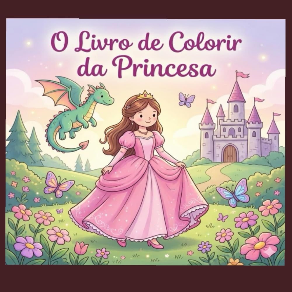 Cute Princess - Coloring Book for Adults