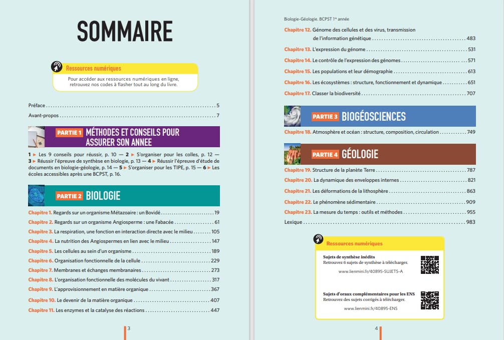 Biologie-Géologie BCPST 1re année - 2e édition conforme au nouveau programme: Cours - Schéma-bilan - Méthodes détaillées - Exercices corrigés - Tous les TP en ligne