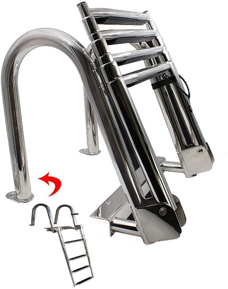 Buy Boat Ladder Pool Ladders Pontoon Boat Ladder, Marine Stainless