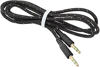 كيبل صوت ايه يو اكس متوافق مع ام بي 3 ايفون ايباد ايبود سامسونج سوني اتش تي سي يونيفرسال BL-06 3.5 ملم الى 3.5 .