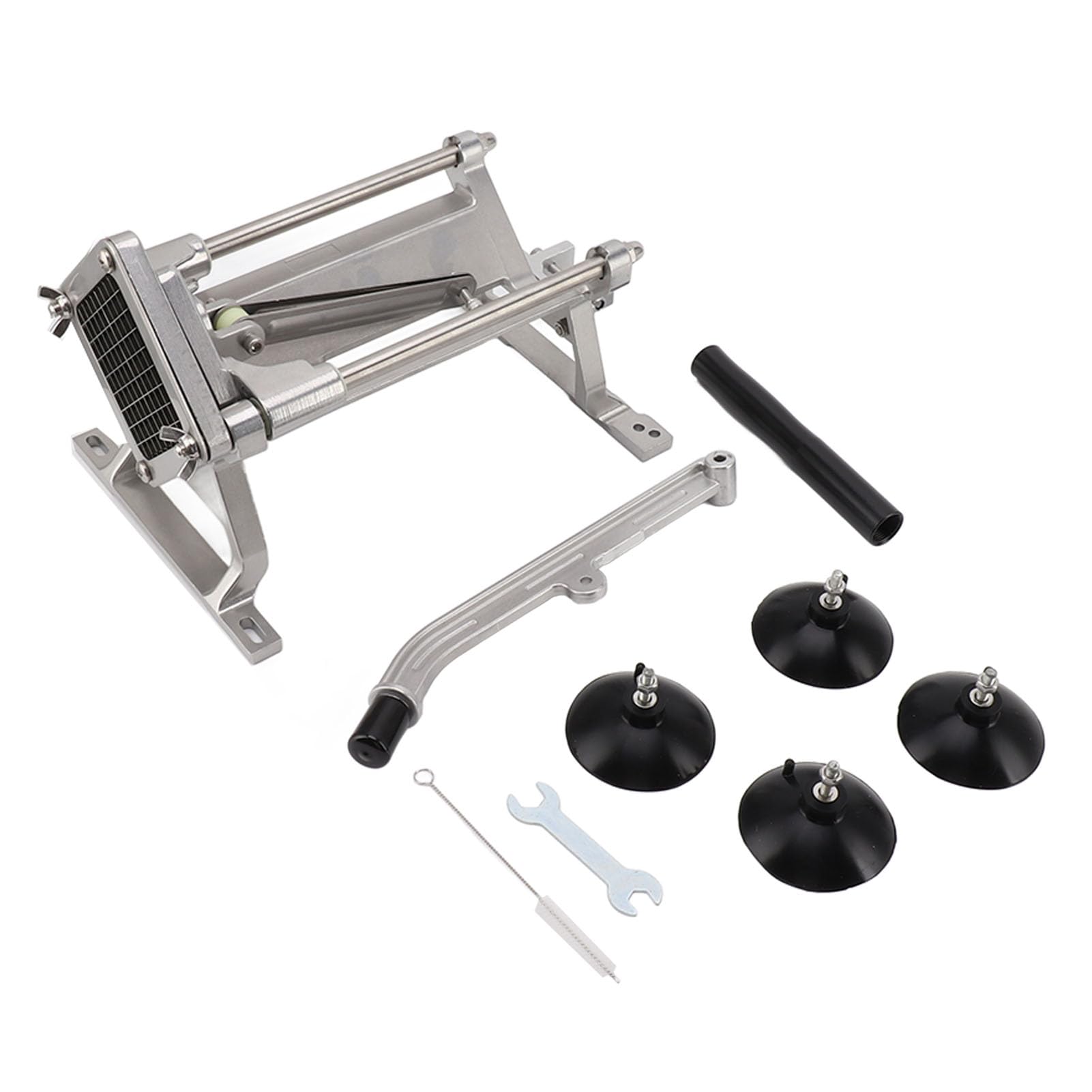 EMUKOEP Tagliapasta per Patatine Fritte Tagliapatate Manuale Professionale in Acciaio Inossidabile per Frutta e Verdura 11,81x7,87x14,57 Pollici (mangio)