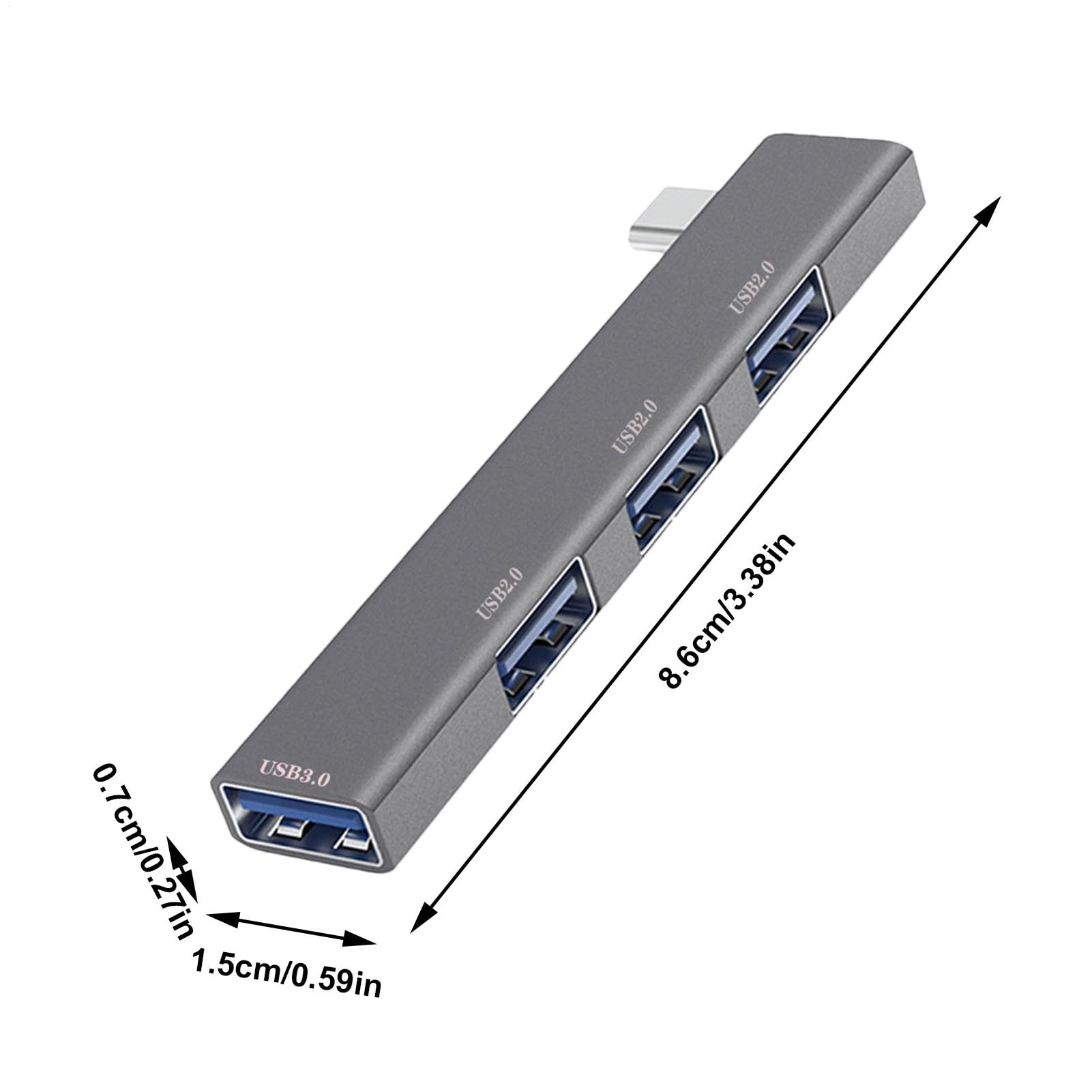 Hub USB 3.0, Hub USB 3.0, Adattatore USB 4 porte | Dati Rapido, Hub USB 4 | porte, Hub USB 3.0 Multiple, Estensione USB per computer portatile, tastiera, mouse