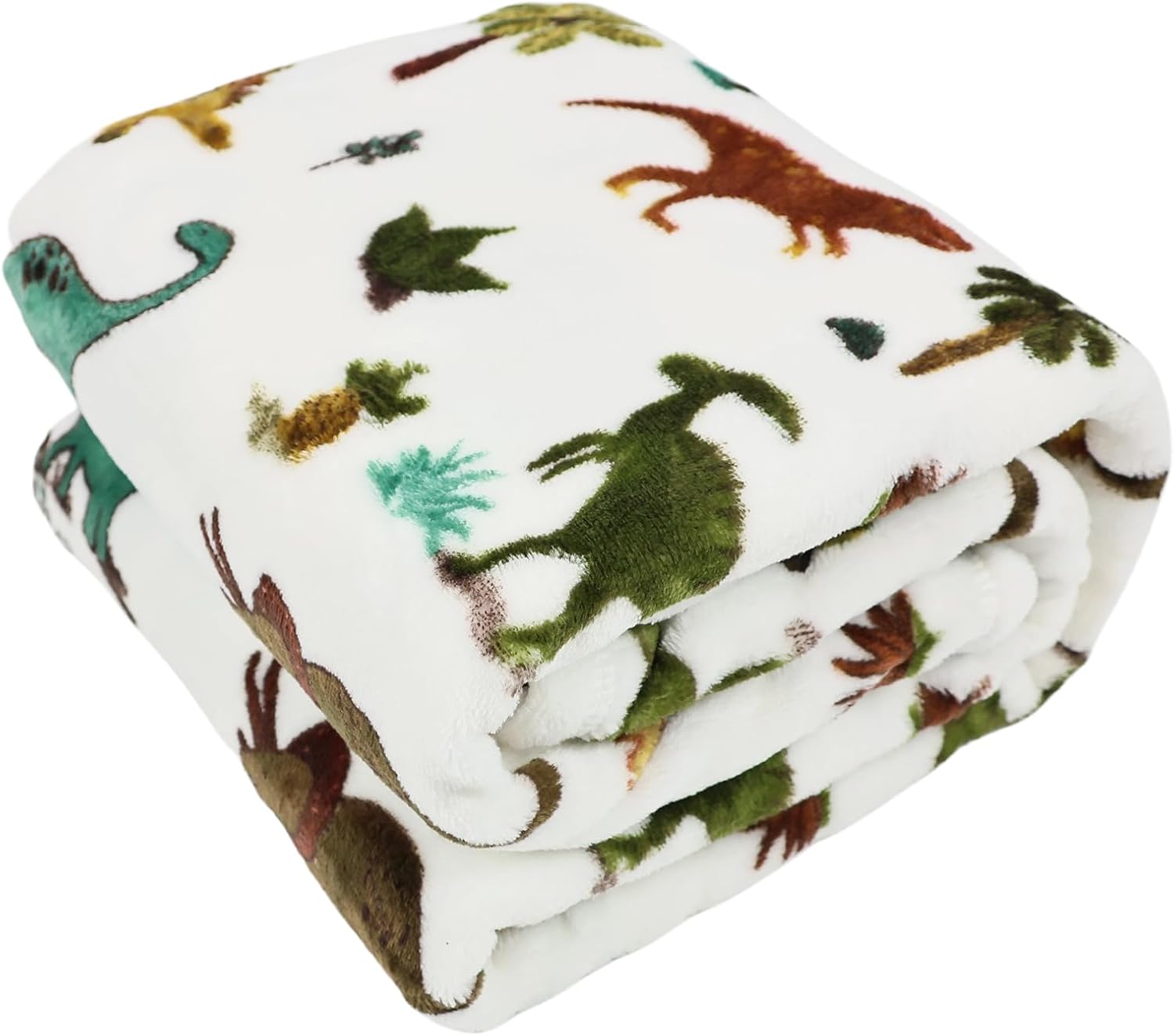 Dinosaur Blanket for Boys - 50"x60" | Cozy Soft Plush Kids Throw Blanket for Boys Toddler, Ideal Home Party Decor & Gift for Christmas Halloween Birthday Easter