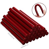 Vista 2 de Nuanchu 26 barras de cera para sellar pistolas de pegamento para sellos de cera y letras retro vintage, sellado de pistola de pegamento