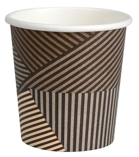 Abena Disposable Paper Coffee Cup with Handle: 6 Oz - 50 Count