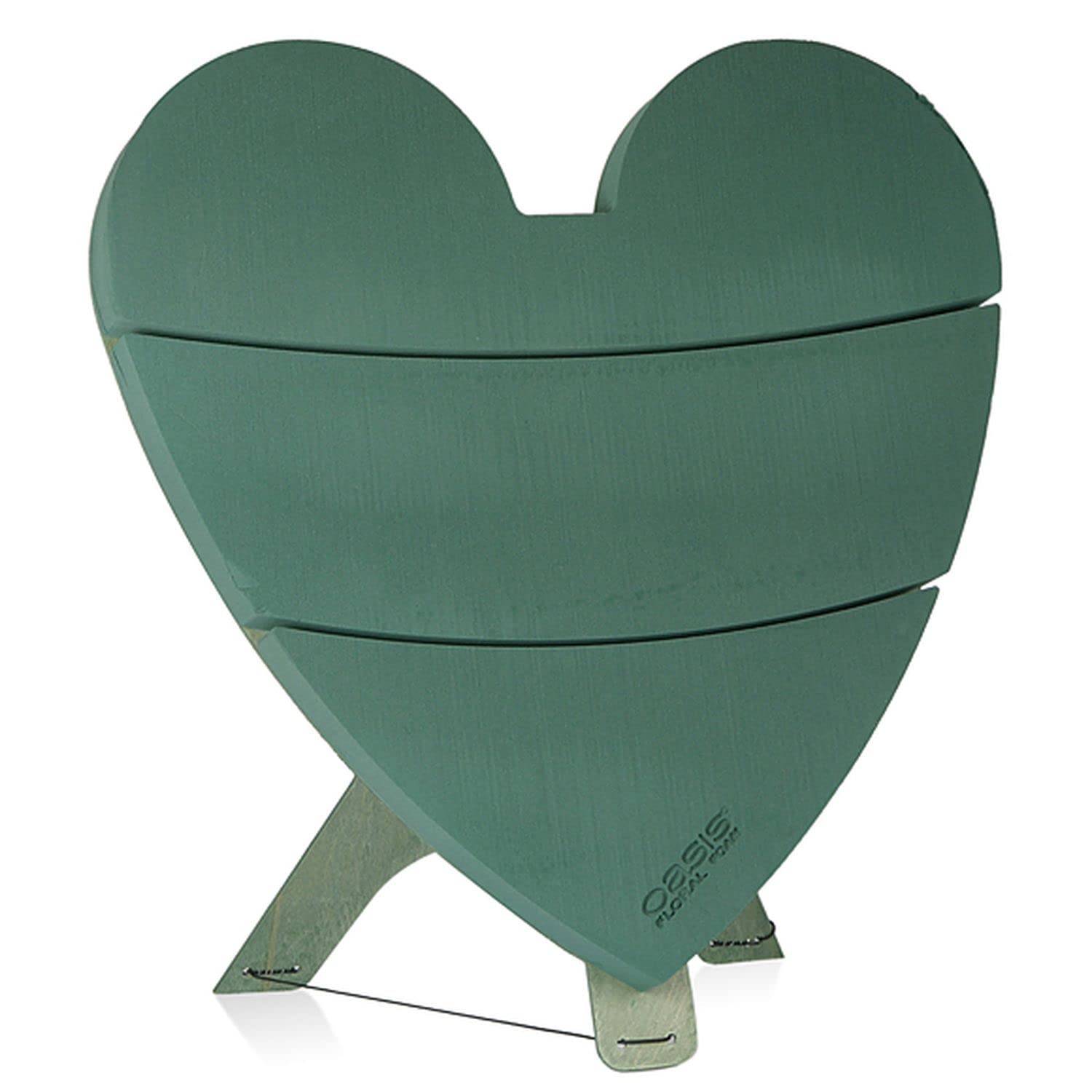Flowerbox Oasis Steckschaum Bioline Titan Herz 75cm Steckmasse Steckschwamm