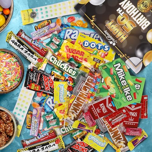 Yumfinity 50Th Birthday Retro Candy Gift Box thumb #1