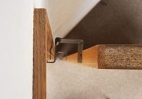 Miniatura 7 de Generic Bisagra de puerta abatible transparente de 3.5 pulgadas, paquete de 3 (radio de 14 pulgadas, níquel cepillado), T2895