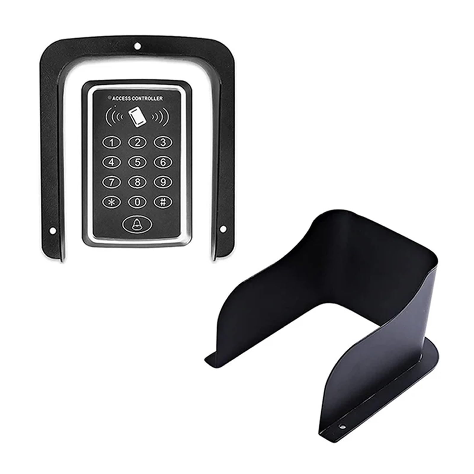 Door Bell Rain Cover Doorbell Rain Cover Sun Protection Box Socket Visual Access Control Machine Wind Shield